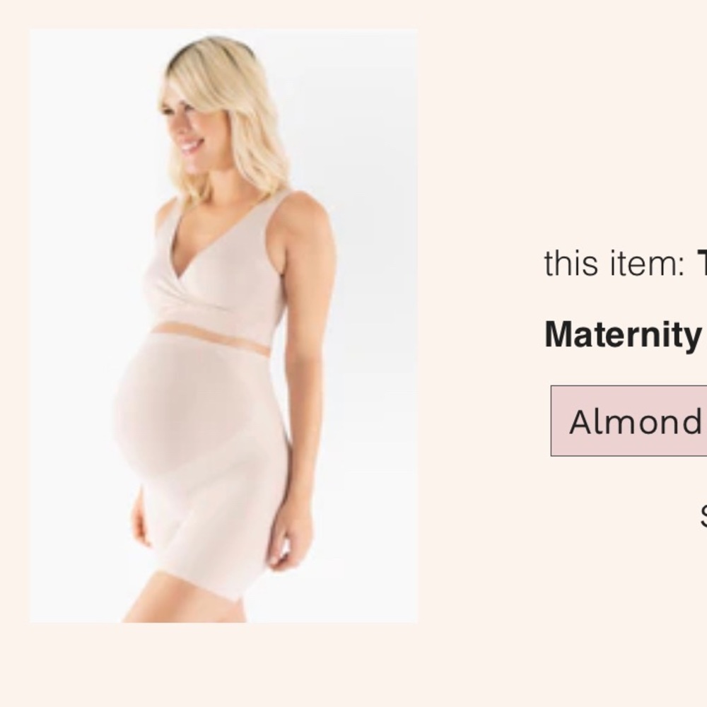 BellyBandit maternity support short